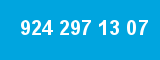 924 297 13 07 924 297 13 07